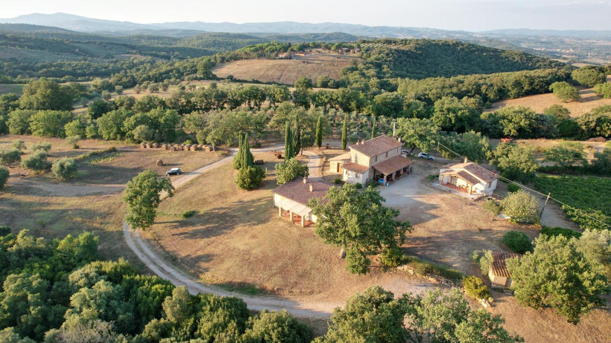 Agriturismo Belvedere Di Pierini E Brugi Campagnatico Екстер'єр фото